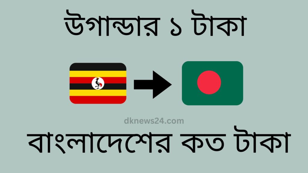 উগান্ডার ১ টাকা বাংলাদেশের কত টাকা