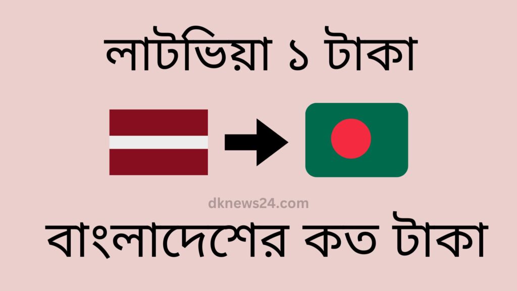 লাটভিয়া ১ টাকা বাংলাদেশের কত টাকা